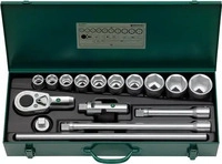Steckschl&uuml;sselsatz 55/10/6 16-tlg.3/4 Zoll SW 22-50mm Z.36 6KT STAHLWILLE
