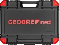 GEDORE 3300185, Gedore red Design Steckschl&uuml;ssel-Satz 1/4" + 1/2" im Kunstoffkoffer