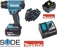 Makita DHG181ZK, Makita 18V Akku-Hei&szlig;luftgebl&auml;se DHG181ZK - Solo