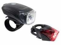 Cube 14318, Cube RFR Tour 35 USB Fahrrad Beleuchtungsset schwarz Unisex