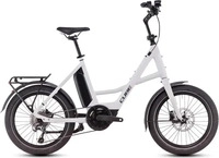 Cube 818300-20":ONESIZE, Cube Compact Hybrid 20'' E-Bike Compact Pedelec cotton wei&szlig;