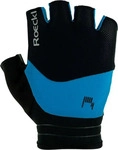 Roeckl 10-110058-9500-8.5, Roeckl Bonau Fahrrad Handschuhe kurz schwarz/blau 2024 8.5