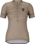 Scott 4246887989004, Scott Endurance LT Damen Fahrradtrikot kurzarm beige 2026 XS