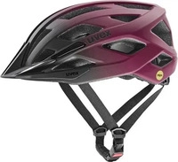 uvex S4106610417, uvex i-vo 2 MIPS Fahrrad Helm matt cranberry rot/schwarz 2026 56-60