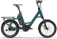QIO 02652166, QIO Compact CX5x 20'' E-Bike Pedelec petrol blue matt 2026 Unisex