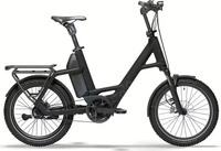 QIO 02652163, QIO Compact CX5x 20'' E-Bike Pedelec night black matt 2026 Unisex