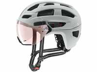 Uvex S4109770215, Uvex Finale Visor Vario City Trekking Fahrrad Helm weiß 2024