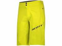 Scott 2803363163006, Scott Endurance Fahrrad Short Hose kurz (Inkl. Innenhose) gelb