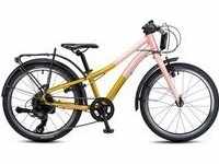 Winora 40002220, Winora Chica EQ 20'' Kinder Fahrrad goldfarben/rosa 2024 Unisex