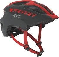 Scott 2752326161222, Scott Spunto Junior Kinder Fahrrad Helm Gr.50-56cm grau/rot 2025