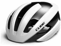 Cube 16322-L, Cube Heron Rennrad Helm matt weiß 2024 L (57-62cm) Unisex