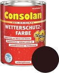Consolan Dunkelbraun / 01032, Consolan Wetterschutzfarbe " Dunkelbraun " 2,5 L -
