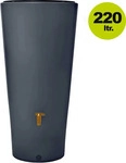 GRAF 295640, GRAF Regenspeicher " VASO 2 in 1 " graphite - 220 l inkl....