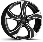 DEZENT DEZENT KB DARK black polished 7.0Jx17 5x100 ET51