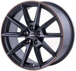 BORBET DESIGN LX19 black matt rim copper 8.0Jx19 5x112 ET40