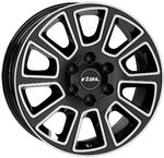 RIAL TRANSPORTER 2 diamantschwarz frontpoliert 6.0Jx16 5x114.3 ET50