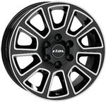 RIAL TRANSPORTER 2 diamantschwarz frontpoliert 6.0Jx15 5x112 ET30