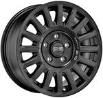 OZ RALLY RAID matt black + silver lettering 8.5Jx18 5x120 ET38