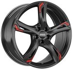 RONAL RONAL R62 RED jetblack 7.5Jx17 5x112 ET45