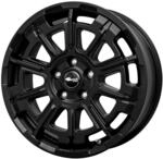 BROCK B45-5L satin black matt (sbm) 7.0Jx17 5x108 ET46