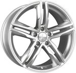 WHEELWORLD-2DRV WH11 Arktic Silber lackiert 8.0Jx18 5x112 ET40