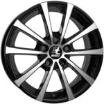 ITWHEELS ALICE glanzschwarz poliert 7.0Jx17 5x100 ET35