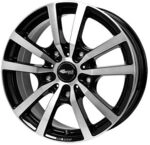 RC-DESIGN RC25T schwarz glanz voll-poliert (sgvp) 7.5Jx18 5x112 ET52
