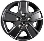 BORBET DESIGN CWG black glossy 6.0Jx16 5x130 ET68