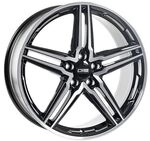 CMS C29-DB diamond black 8.0Jx18 5x112 ET45