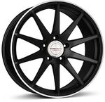 BORBET DESIGN GTX schwarzmatt poliert mit Edelstahlring 8.0Jx19 5x114.3 ET50