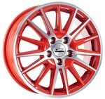 CMS C23-DRG diamond red gloss 6.5Jx16 4x108 ET32