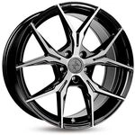 KESKIN WHEELS KT19 ANGEL black front polished 8.0Jx18 5x108 ET45