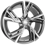 MAM WHEELS MAM RS5 palladium front polished 8.5Jx20 5x112 ET30