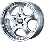RH AL CUP silber Horn hochglanz poliert 7.0Jx18 5x100 ET50