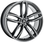 ULTRA WHEELS UA6 PRO gunmetal poliert 8.0Jx18 5x112 ET30