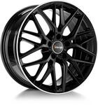 AVUS RACING AF19 black polished lip 7.5Jx17 5x112 ET47