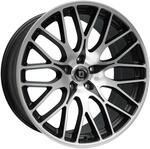 DIEWE FINA Nero machined 9.5Jx19 5x114.3 ET45