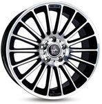 KESKIN WHEELS KT15 SPEED black front polished 7.0Jx17 5x112 ET48