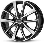 OXXO WHEELS VIDORRA BLACK-4 schwarz poliert 7.0Jx17 4x108 ET38