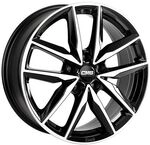 CMS C28-DB diamond black 7.5Jx19 5x100 ET50