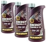 Mannol Energy Formula C4 5W-30 3x1 Liter