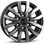 BORBET DESIGN CW6 mistral anthracite glossy polished 6.5Jx17 6x139.7 ET48