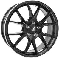 ITWHEELS KIRA shiny black polished lip 7.5Jx18 4x100 ET45
