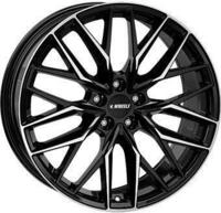 ITWHEELS XANA shiny black polish 8.0Jx18 5x108 ET52