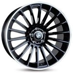 KESKIN WHEELS KT15 SPEED black lip polished 7.0Jx16 4x100 ET35