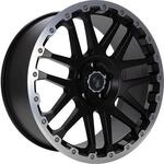 ETABETA COMBAT CV Black matt lip + cap polished 8.0Jx17 5x120 ET45