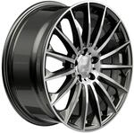 WHEELWORLD-2DRV WH39 dark gunmetal full painted with full machined lip 10.0Jx22 5x112