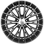 MAM WHEELS MAM GT2 black front polished 8.5Jx19 5x114.3 ET45