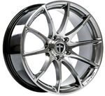 TOMASON TN1 hyperblack polished 8.5Jx18 5x100 ET30