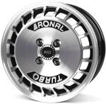 RONAL RONAL R10 TURBO schwarz-frontkopiert 7.0Jx15 4x100 ET37